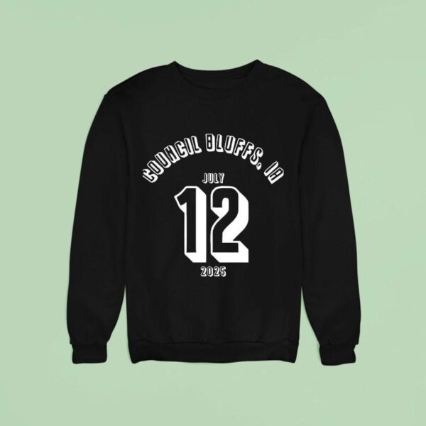 Council Bluffs Ia July Sweatshirt