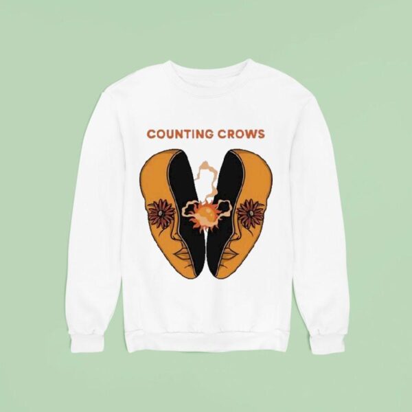 Counting Crows Flowers In Their Eyes Counting Sweatshirt