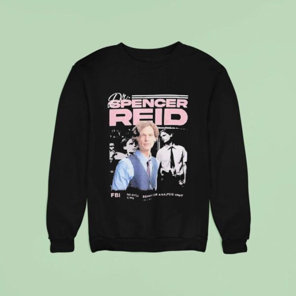 Criminal Minds Dr Spencer Reid Fbi Sweatshirt