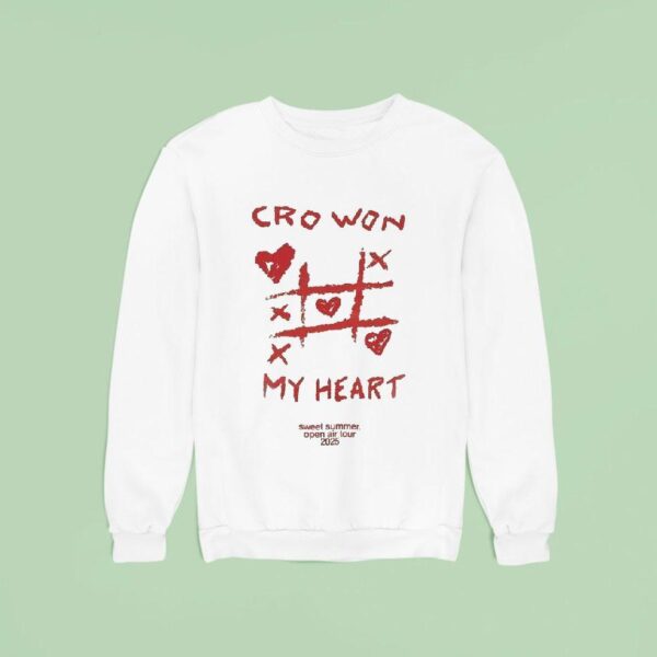 Cro Cronicles Cro Won My Heart Sweet Summer Open Air Tour Sweatshirt