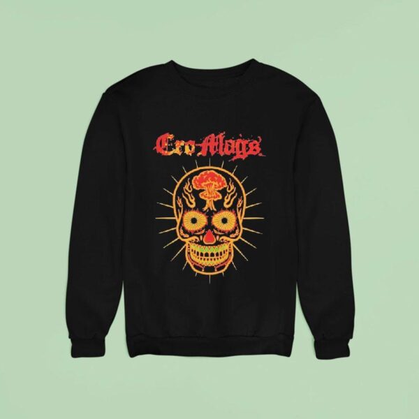 Cro Mags Age Of The Dead Skull Sweatshirt