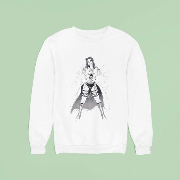 Crunchyroll X Mercedes Mone Mone Talks Crunchyroll Sweatshirt