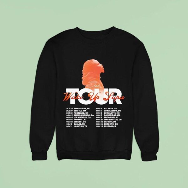 D Smoke Wake Up Supa Tour Sweatshirt