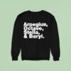 Daft Punk Arpegius Octave Stella And Baryl Crescendolls Roll Call Sweatshirt