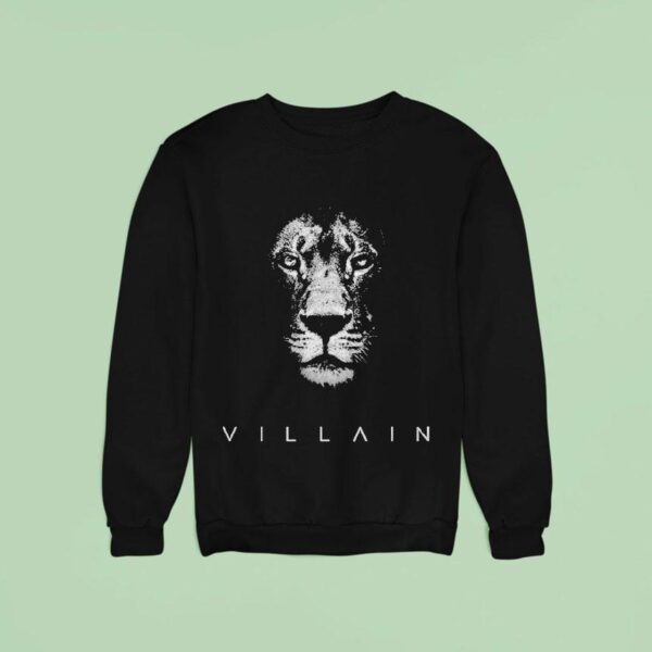 Dan Campbell Wearing Detroit Lions Villain Sweatshirt