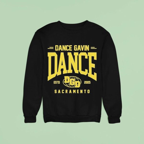 Dance Gavin Dance Sacramento Globe Logo Est Sweatshirt