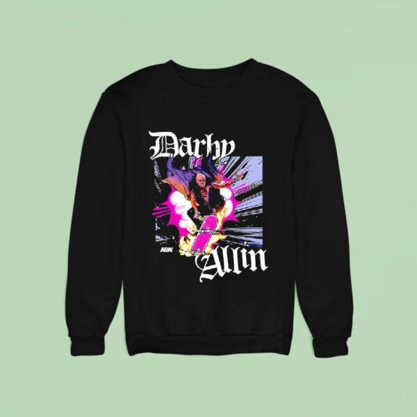 Darby Allin Aew Comic Sweatshirt