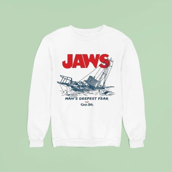 Dark Seas X Jaws Man S Deepest Fear Sweatshirt