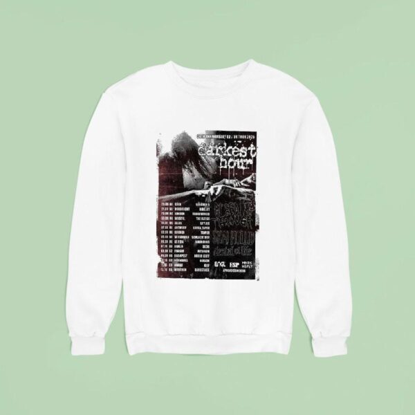 Darkest Hour Th Anniversary Eu Uk Tour Sweatshirt