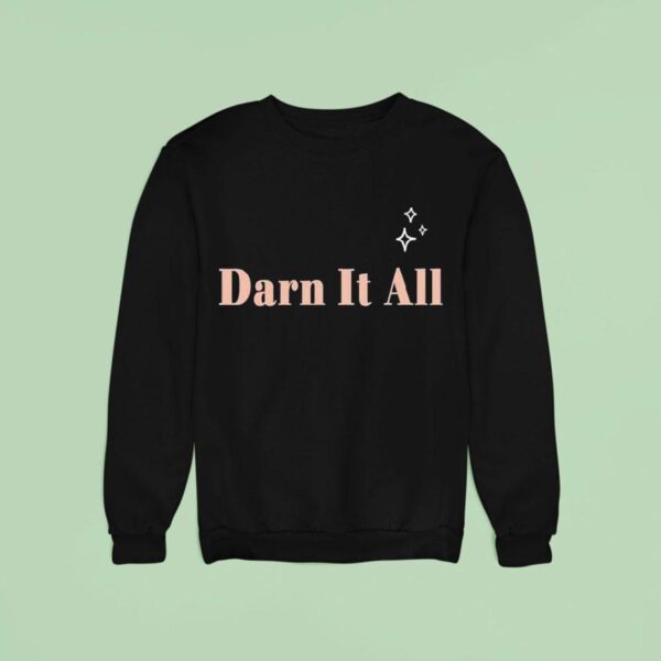 David Abed Wearing Darn It All Sweatshirt