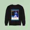 David Wright New York Mets Card Player Signature Sweatshirt