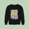 Dc Comics Super Power Characters Sweatshirt