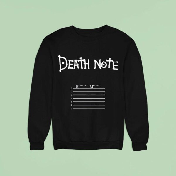 Death Note Povculture Sweatshirt