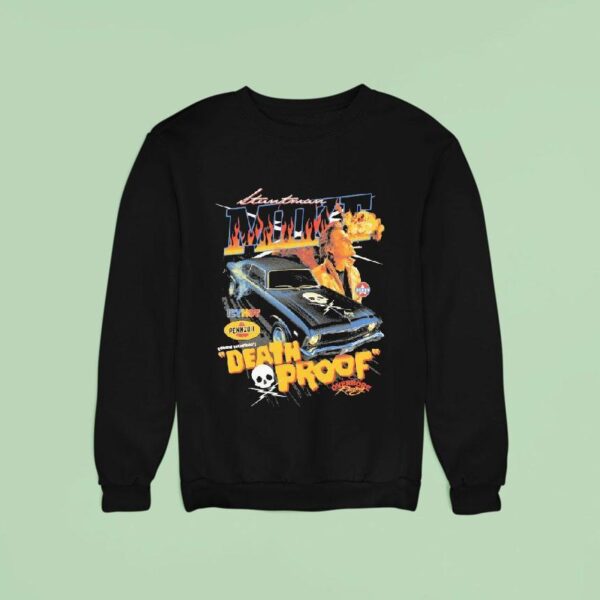 Death Proof Mike Icy Hot Pennzoil Quentin Tarantino S Sweatshirt