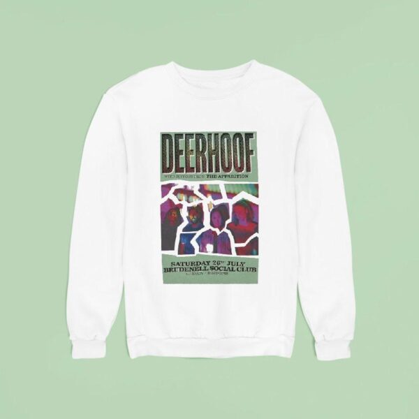 Deerhoof Jul Brudenell Social Club In Leeds Uk Sweatshirt