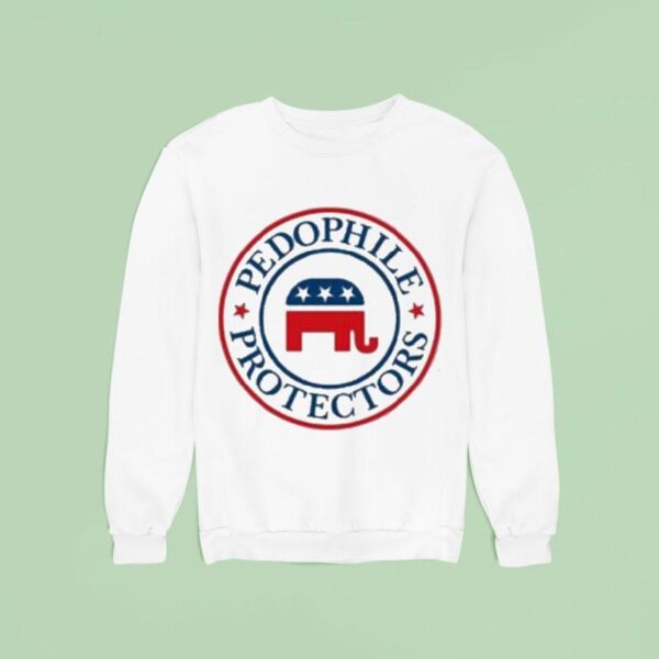 Democrats Pedophile Protectors Elephan Sweatshirt