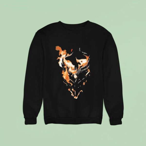 Demon Hunter There Was A Light Here Flames Sweatshirt
