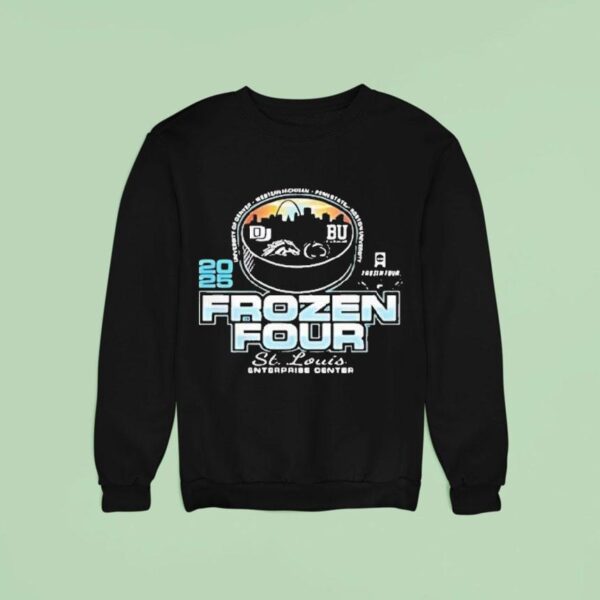 Denver Broncos Vs Penn State Nittany Lions Psu Hockey Frozen Four Championship Sweatshirt