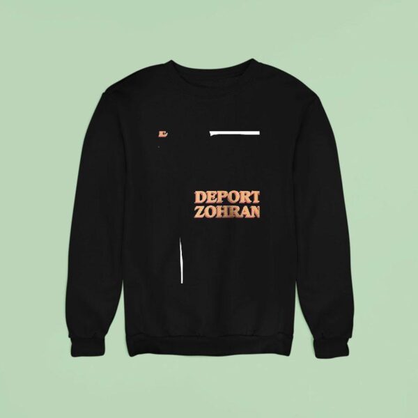 Deport Zohran Remigrate The Intifada Sweatshirt