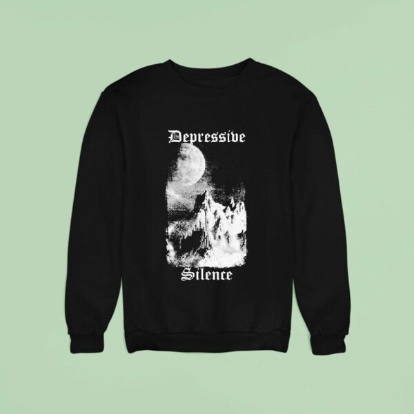 Depressive Silence Mourning Sweatshirt