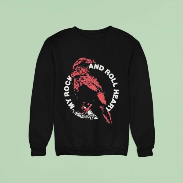 Derek Sanders Rock And Roll Crow Sweatshirt