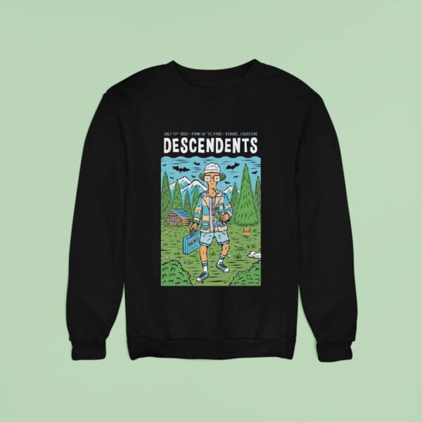 Descendents Denver Colorado Tour July Sweatshirt