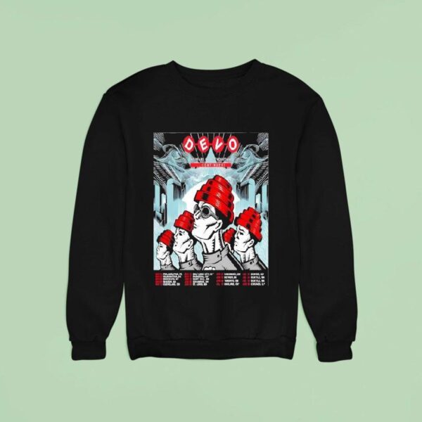 Devo Years Of De Evolution Continued Tour New Sweatshirt