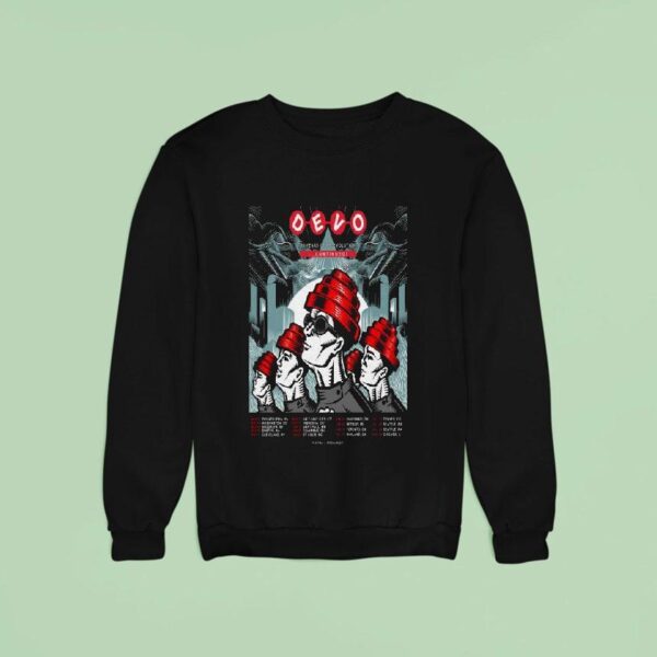 Devo Years Of De Evolution Continued Tour Dates Sweatshirt