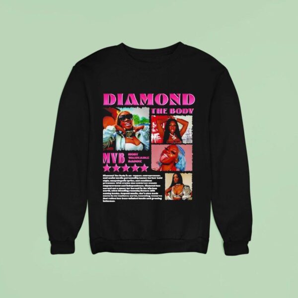 Diamond The Body Aka Dtb Diamond The Body Mvb Sweatshirt