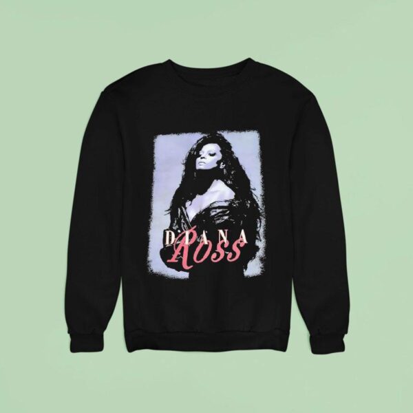 Diana Ross Year Anniversary Top Of The World Tour Band Sweatshirt
