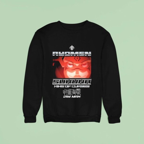 Dim Mak X Jujutsu Kaisen Ryomen Sukuna Sweatshirt