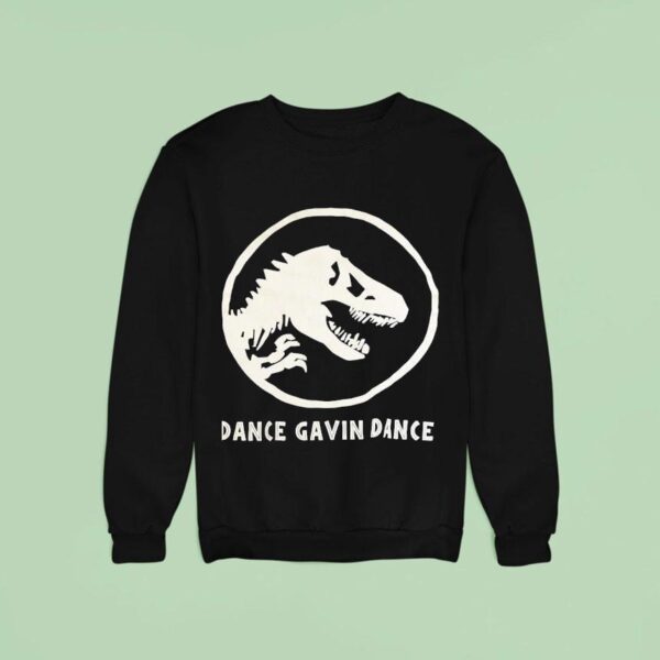 Dinirsaur Dance Gavin Dance Style Jurassic Park Sweatshirt