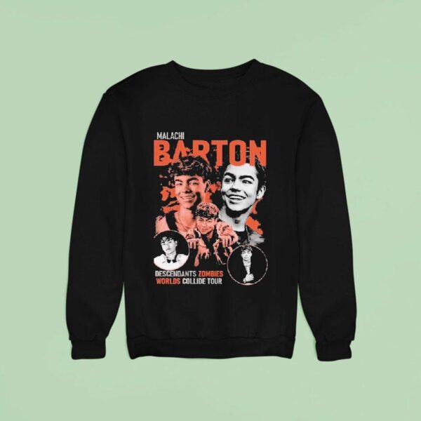 Disney Descendants Zombies Malachi Burton Victor Collide Tour Sweatshirt