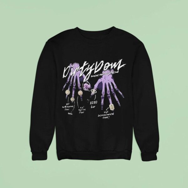 Dominik Mysterio Rib Cage Intercontinental Champion Dirty Dom Wwe Sweatshirt