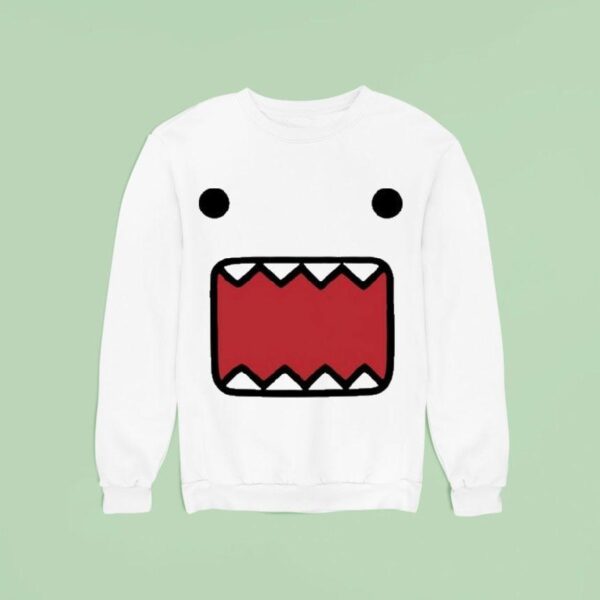 Domo Kun Face Sweatshirt