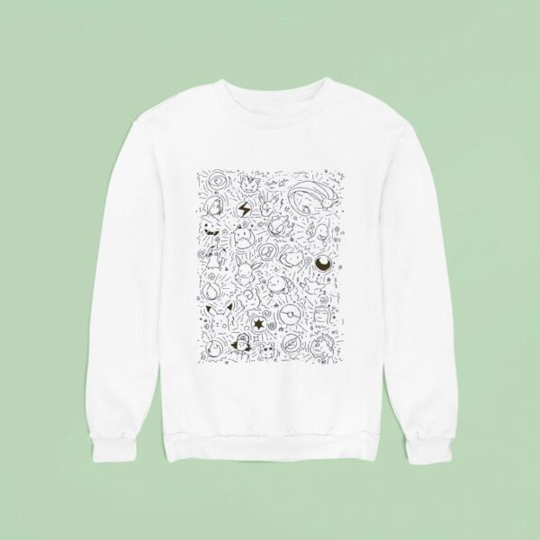 Doodles Of Our Favorite Pocket Monsters Sweatshirt