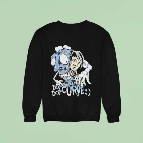 Dot Dot Curve All Freaked Out All Fucked Up Freakin Freak Sweatshirt