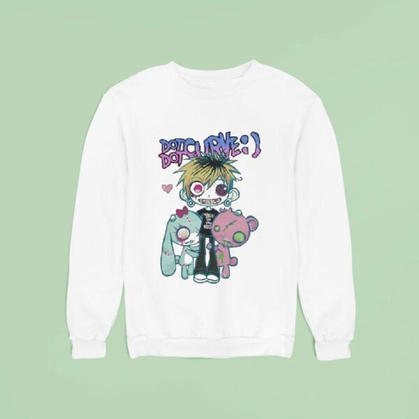 Dot Dot Curve Smiley Sweatshirt