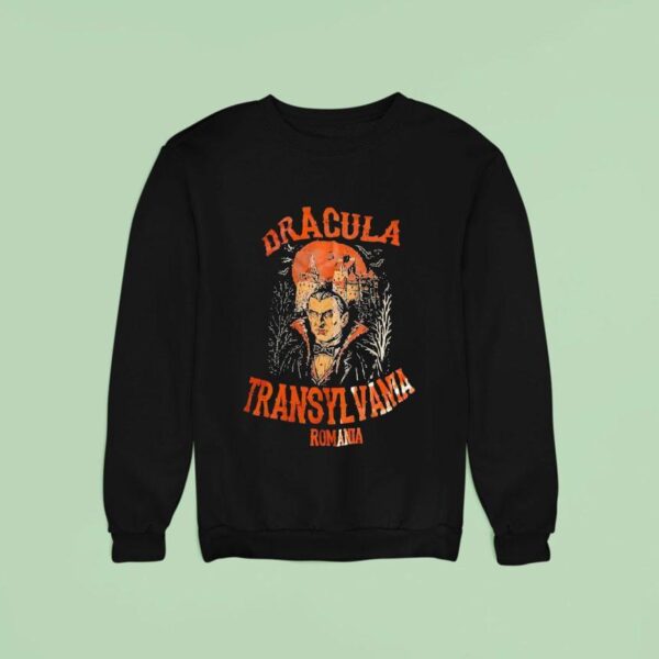 Dracula Transylvania Romania Halloween Sweatshirt