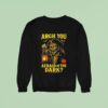 Drum Zombie Are You Afraid Of The Dark Sweatshirt