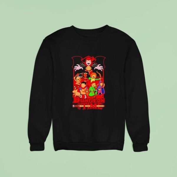 Dungeon Time Animation Rpg Adventure Time Sweatshirt