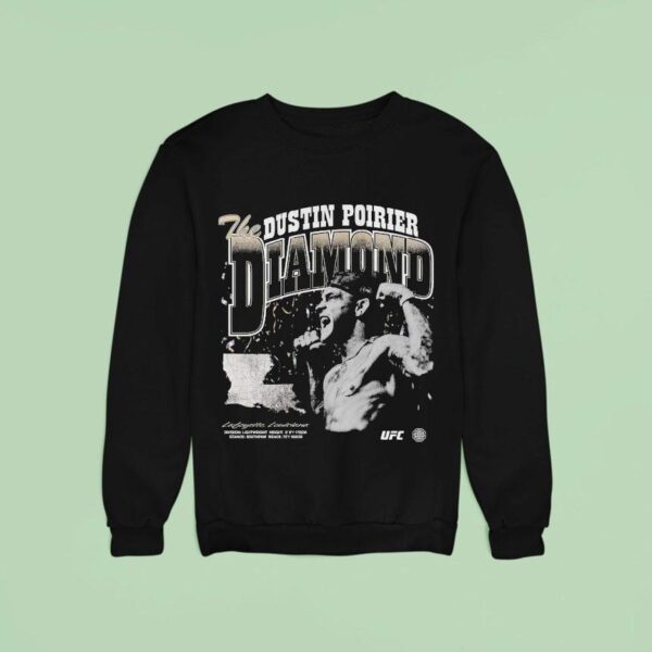 Dustin Poirier The Diamond Dancing Boxy Ufc Sweatshirt