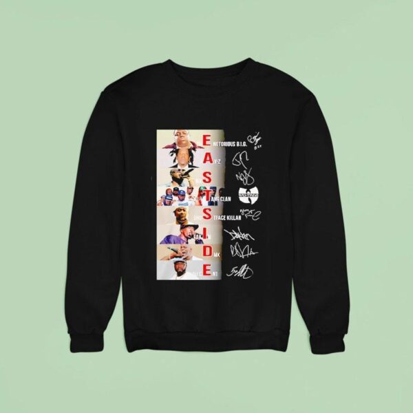 Eastside Hip Hop Legends Wu Tang Signatures Sweatshirt