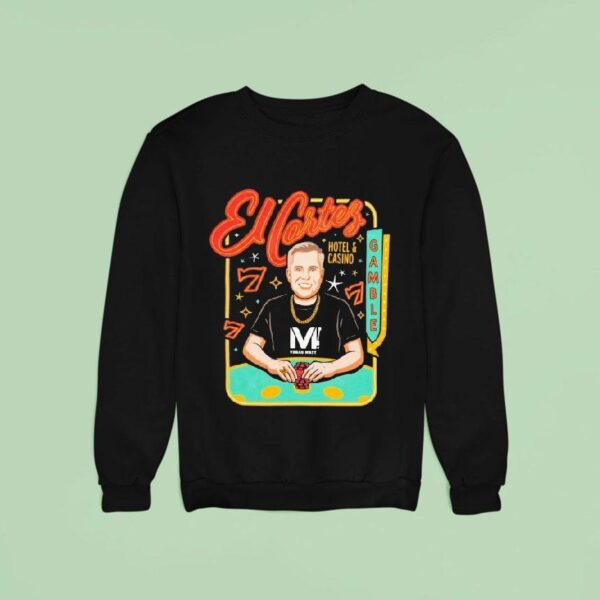 El Cortez Vegas Matt Gamble Hotel And Casino Sweatshirt