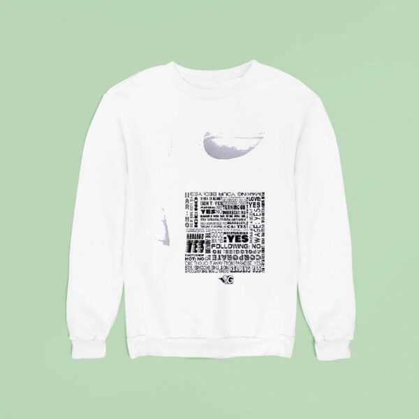 Electric Guest K Yes No Sweatshirt