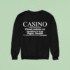 Emma Tolkin Cast And Crew Pesci Casino A Martin Scorsese Picture Las Vegas Neveda Sweatshirt