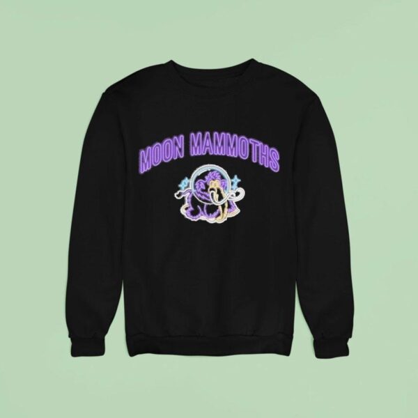 Erie Seawolves Moon Mammoths Neon Sweatshirt