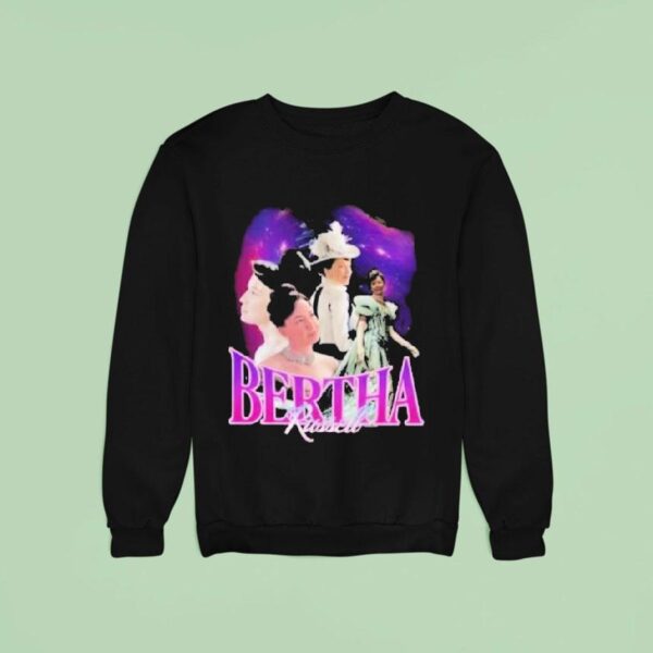 Evan Ross Katz Morgan Spector With Bertha Russell Sweatshirt