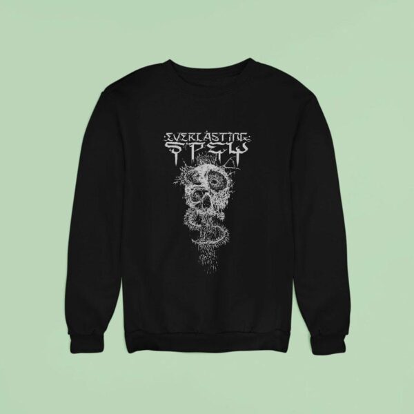 Everlasting Spew Scolopendra Skull Sweatshirt