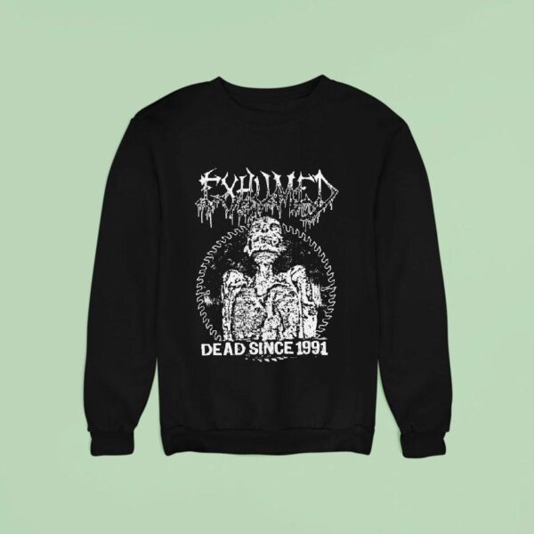 Exhumed Dead Since Skeleton Sweatshirt